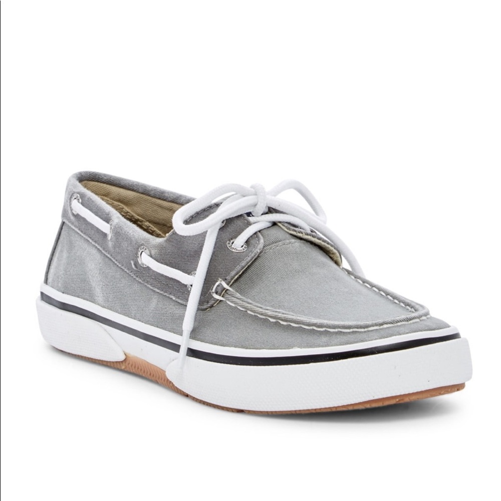 Sperry Smoke Gray Boat Shoes